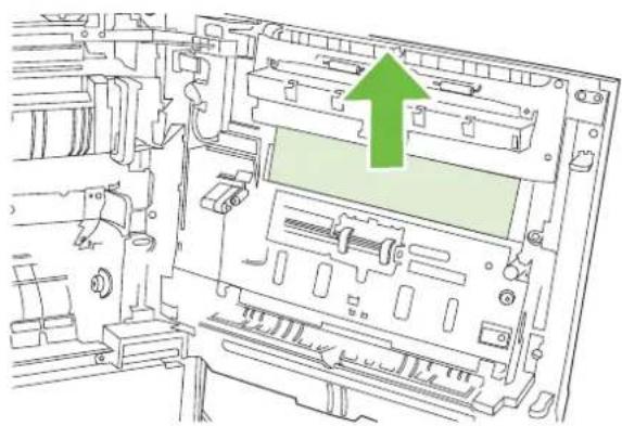 HP LaserJet CM6030F - Clear jams in the duplex area - 5