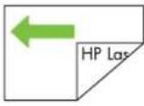 HP LaserJet CM6030F - Choose the correct orientation for loading letterhead, pre-printed, or pre-punched paper - 32