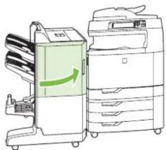 HP LaserJet CM6030F - Replace the staple cartridge - 5