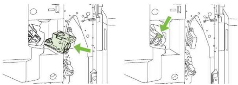 HP LaserJet CM6030F - Clear staple jams in the main stapler - 6