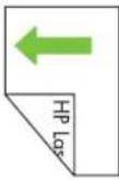 HP LaserJet CM6030F - Choose the correct orientation for loading letterhead, pre-printed, or pre-punched paper - 31