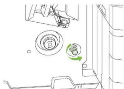HP LaserJet CM6030F - Clear jams in the booklet maker - 5