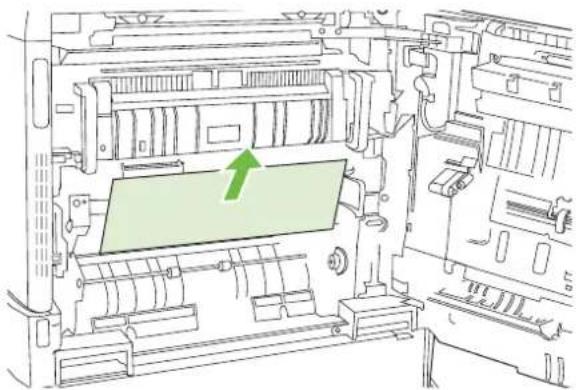 HP LaserJet CM6030F - AREA 6: Clear jams in Tray 1 - 5