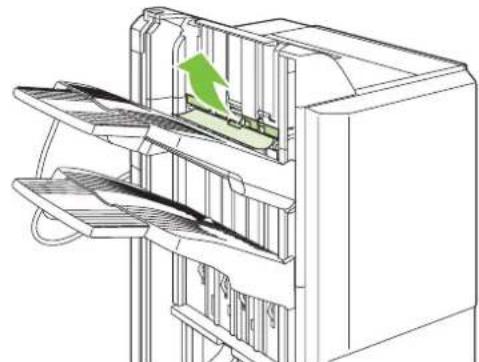 HP LaserJet CM6030F - Clear jams in the sorter area - 5