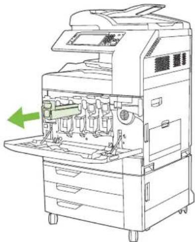 HP LaserJet CM6030F - Replace print cartridges - 2