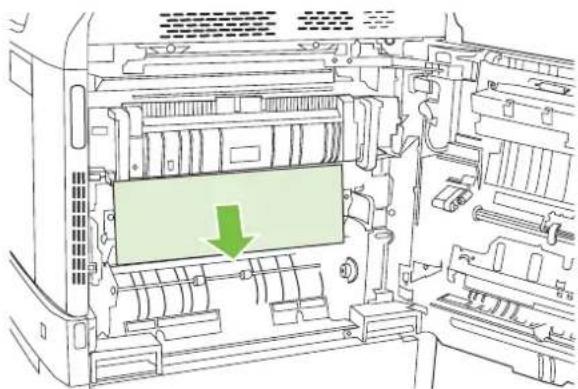 HP LaserJet CM6030F - AREA 2: Clear jams in the fuser - 3