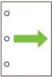 HP LaserJet CM6030F - Choose the correct orientation for loading letterhead, pre-printed, or pre-punched paper - 29
