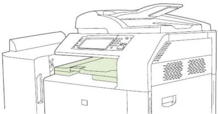 HP LaserJet CM6030F - Optional output accessories - 1