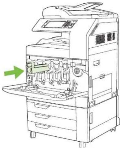 HP LaserJet CM6030F - Replace print cartridges - 6