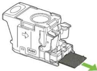 HP LaserJet CM6030F - Clear staple jams in the main stapler - 4