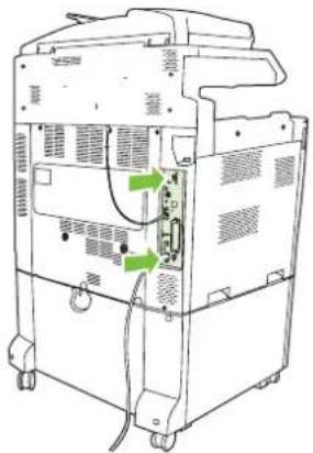 HP LaserJet CM6030F - Install DDR memory DIMMs - 10