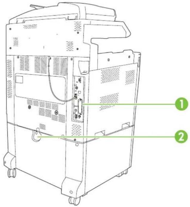 HP LaserJet CM6030F - Front view - 2