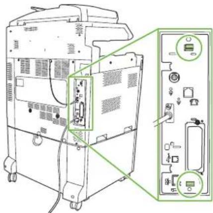 HP LaserJet CM6030F - Install DDR memory DIMMs - 3