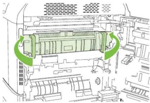 HP LaserJet CM6030F - AREA 2: Clear jams in the fuser - 12