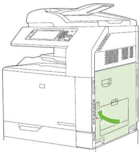 HP LaserJet CM6030F - AREA 6: Clear jams in Tray 1 - 7