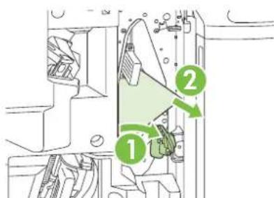 HP LaserJet CM6030F - Clear jams in the booklet maker - 4
