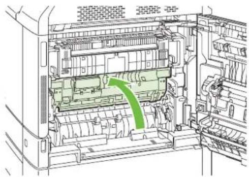 HP LaserJet CM6030F - Clear jams in the duplex area - 9