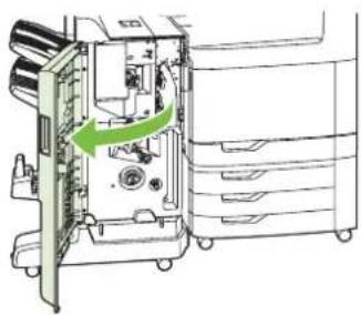 HP LaserJet CM6030F - Replace the staple cartridge - 1