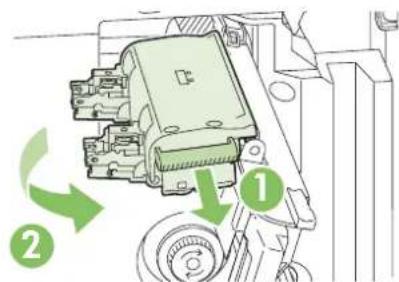 HP LaserJet CM6030F - Clear staple jams in the booklet maker - 7