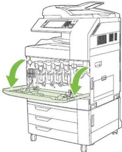HP LaserJet CM6030F - Replace image drums - 1