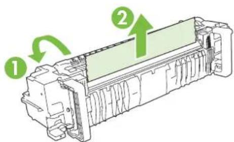 HP LaserJet CM6030F - AREA 2: Clear jams in the fuser - 9