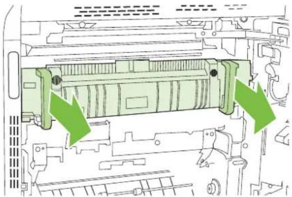 HP LaserJet CM6030F - AREA 2: Clear jams in the fuser - 8