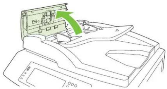HP LaserJet CM6030F - Clean the ADF rollers - 1