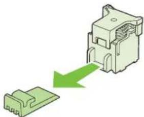 HP LaserJet CM6030F - Replace saddle stitch staple cartridges in the booklet maker - 5