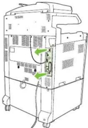 HP LaserJet CM6030F - Install DDR memory DIMMs - 5