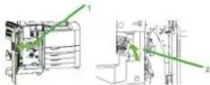 HP LaserJet CM6030F - HP Color LaserJet MFP Series Replace staples - 2