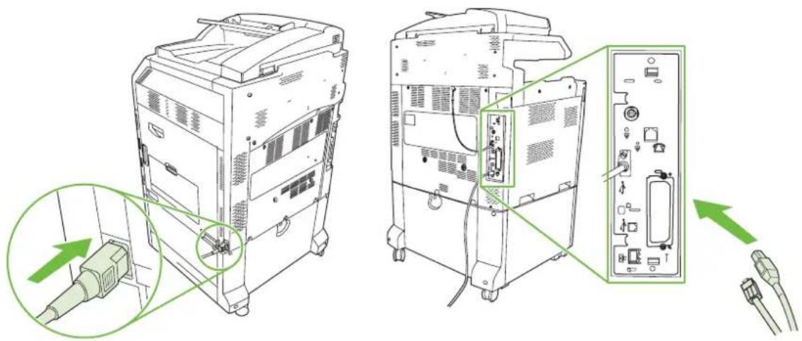 HP LaserJet CM6030F - Install an HP Jetdirect or EIO print server card or EIO hard disk - 6