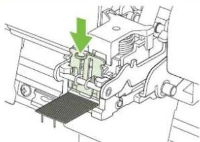 HP LaserJet CM6030F - Clear staple jams in the booklet maker - 6