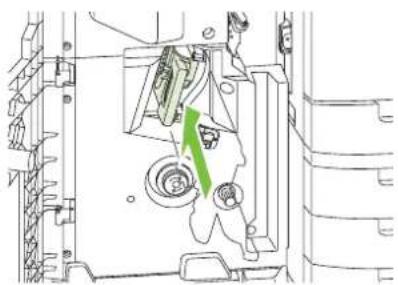 HP LaserJet CM6030F - Clear staple jams in the booklet maker - 8