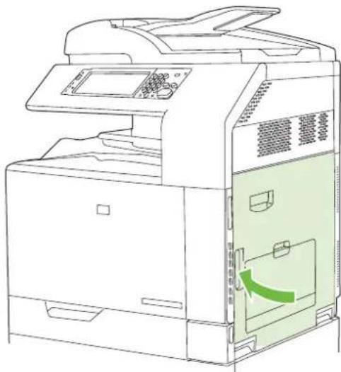 HP LaserJet CM6030F - AREA 2: Clear jams in the fuser - 13