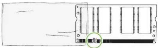 HP LaserJet CM6030F - Install DDR memory DIMMs - 7