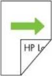 HP LaserJet CM6030F - Choose the correct orientation for loading letterhead, pre-printed, or pre-punched paper - 21