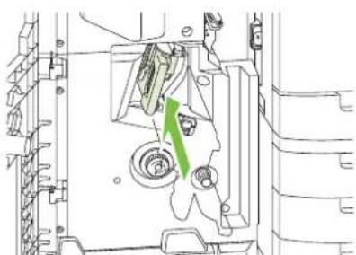 HP LaserJet CM6030F - Replace saddle stitch staple cartridges in the booklet maker - 8