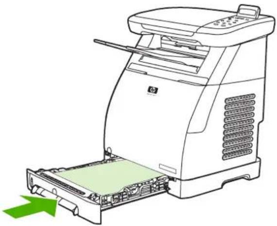 HP LaserJet CM1017 - Load tray 2 - 10