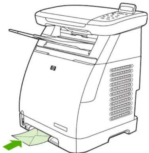 HP LaserJet CM1017 - Load tray 1 (single-sheet feed tray) - 3