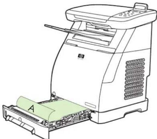 HP LaserJet CM1017 - To print on both sides (manually) - 5