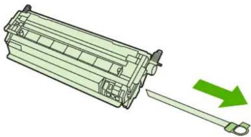 HP LaserJet CM1017 - Change the print cartridge - 7
