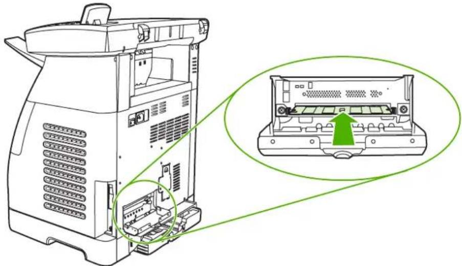 HP LaserJet CM1017 - Install memory DIMMs - 7