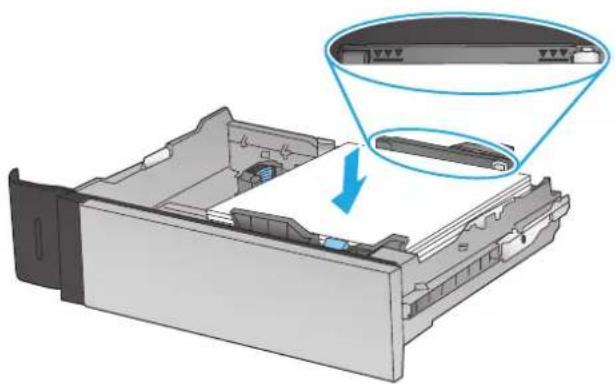 HP LaserJet M680F - Load Tray 2 and the 500-sheet trays - 4