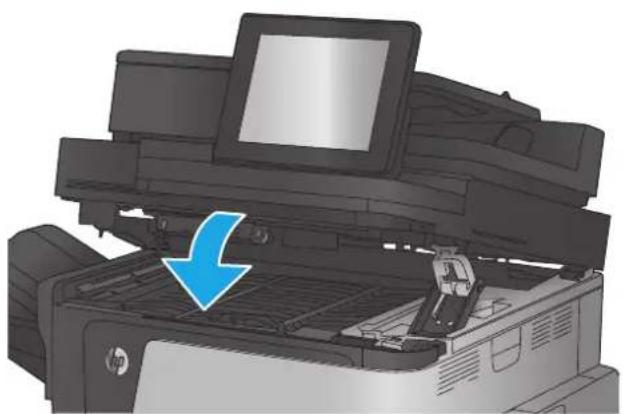 HP LaserJet M680F - Clear jams from under the top cover - 3