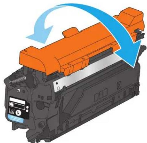 HP LaserJet M680F - Replace the toner cartridges - 7