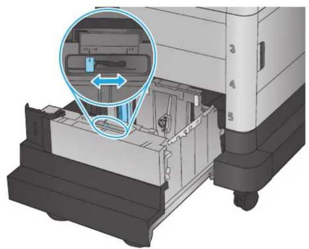 HP LaserJet M680F - Load the 1,500-sheet high-capacity input tray - 2
