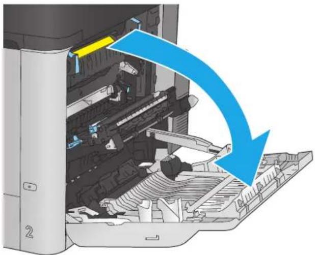 HP LaserJet M680F - Clear jams in Tray 1 - 2