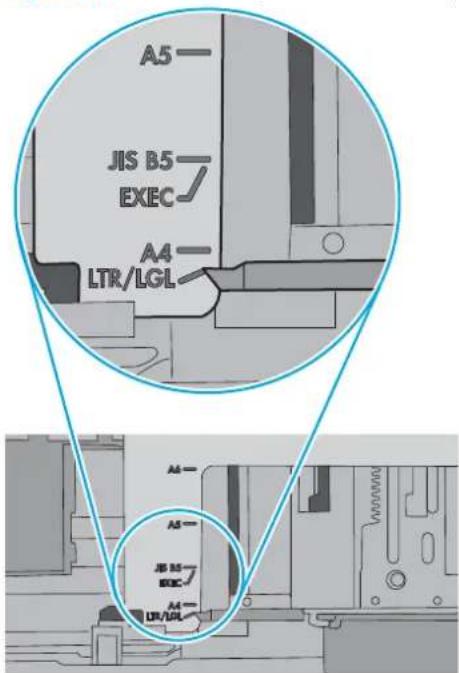 HP LaserJet M527f - The printer does not pick up paper - 4