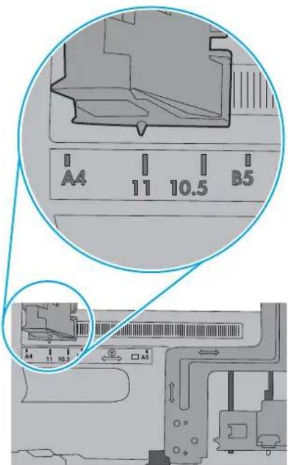HP LaserJet M527f - The printer picks up multiple sheets of paper - 9