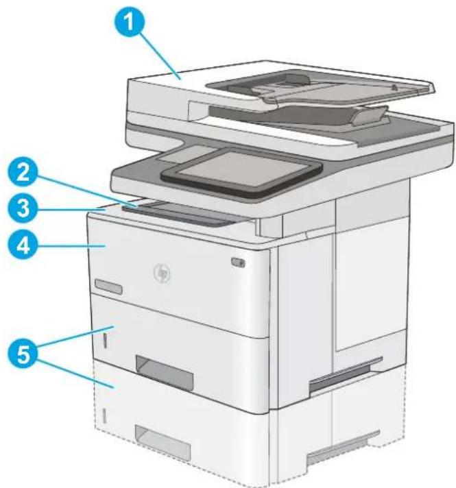 HP LaserJet M527f - Introduction - 1